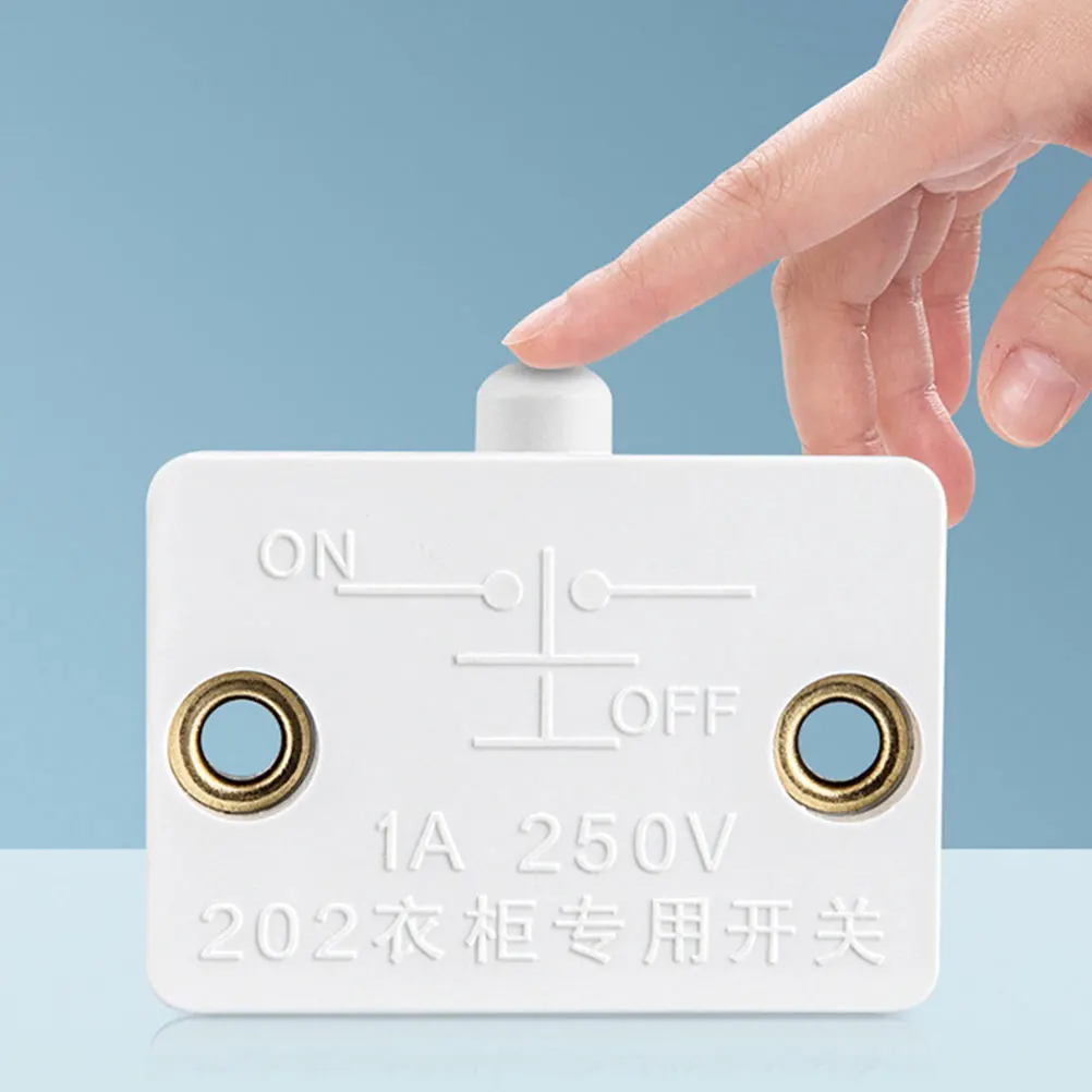 

3 шт., выключатель света для двери шкафа, АБС-медь, автоматический сенсорный светильник для шкафа, светильник для кладовой, электрическая дверь, нормально закрытая лампа