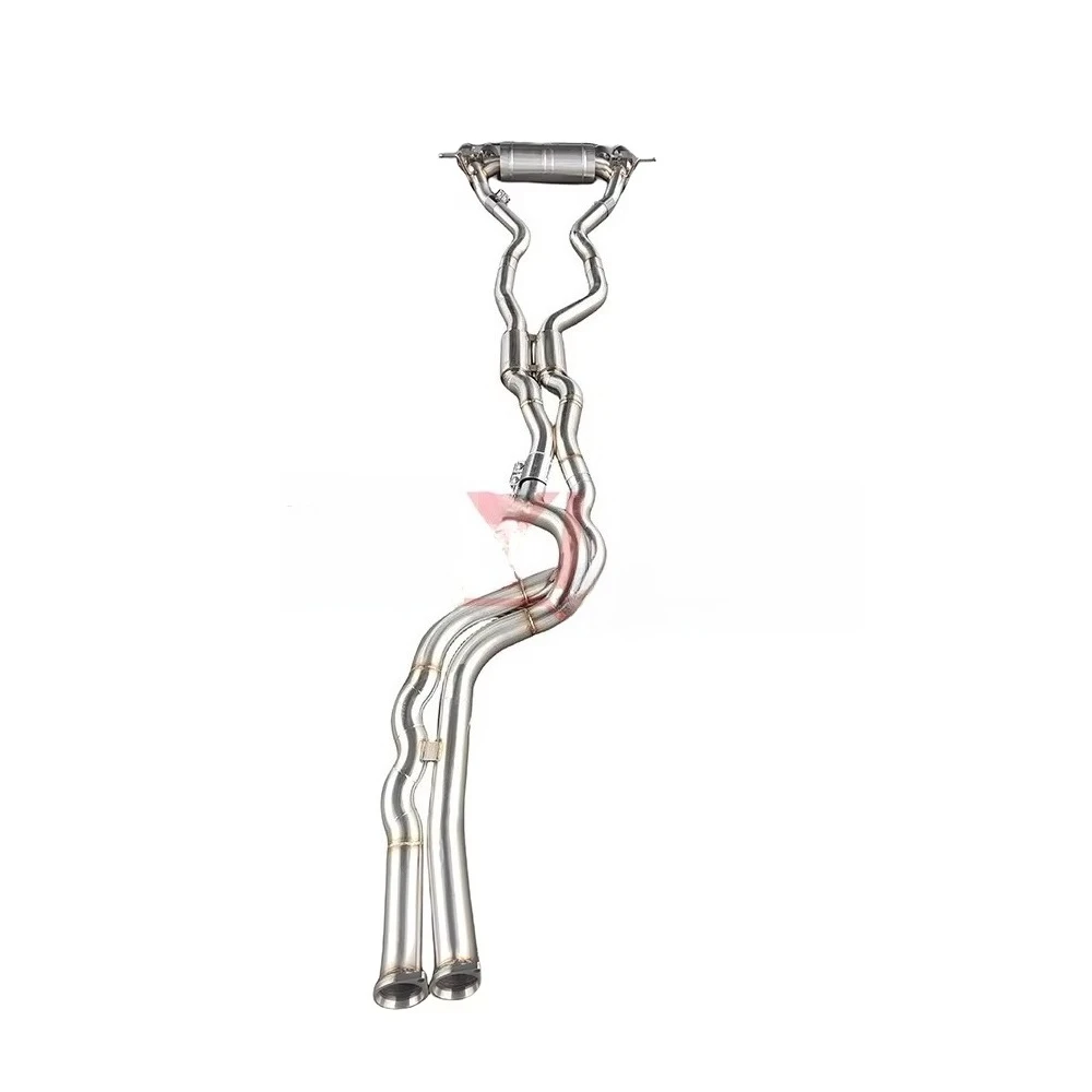 SKYLEY 2014-2019 Exhaust Pipe Car Exhaust System Equal Length Mid Pipe 304 Stainless Steel for M3/M4 F80 F82 F83 S55 3.0T