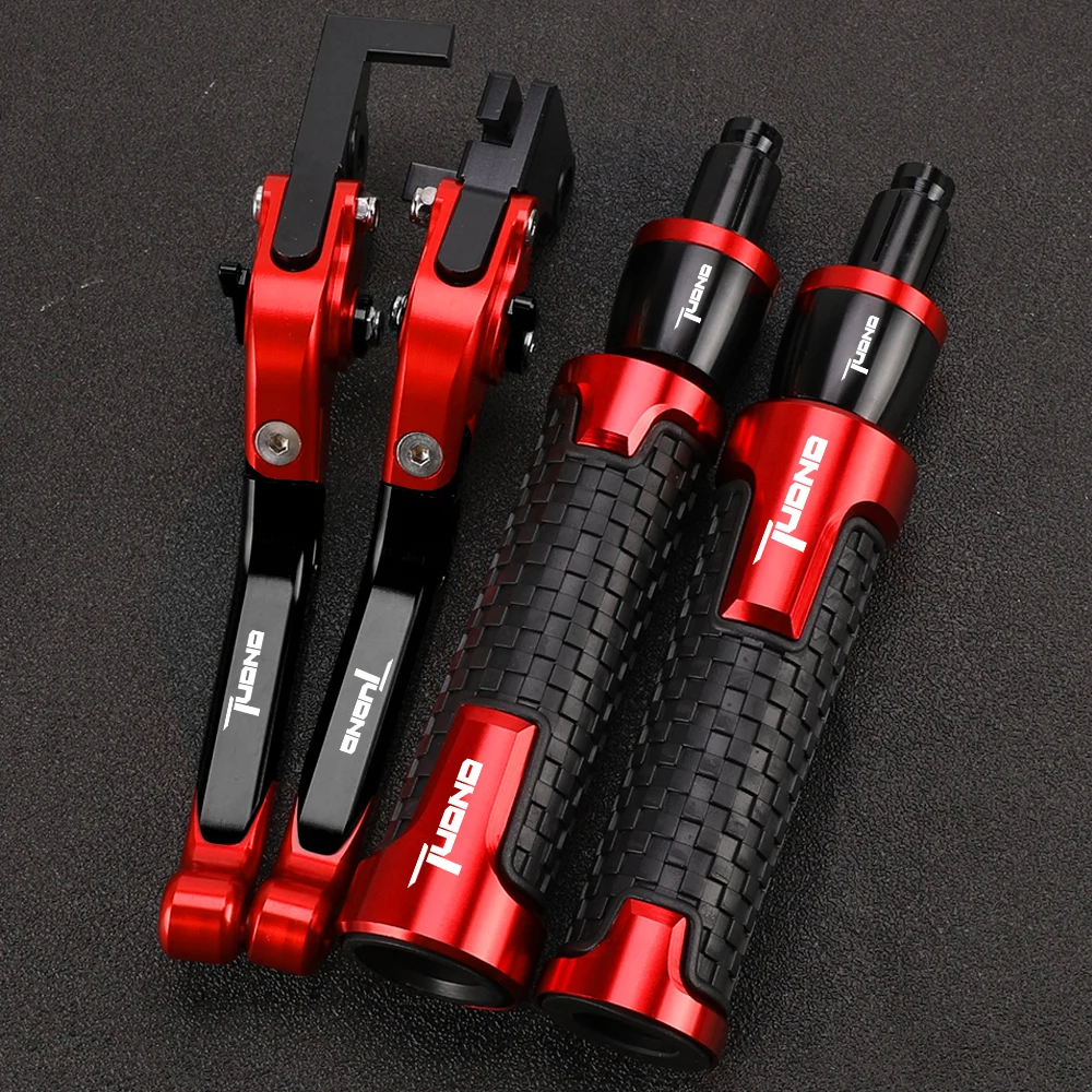 

For aprilia TUONO V4 1100RR TUONOV4 FACTORY 2017 2018 2019 Motorcycle Adjustable Brake Clutch Levers Handlebar grips Handle Ends