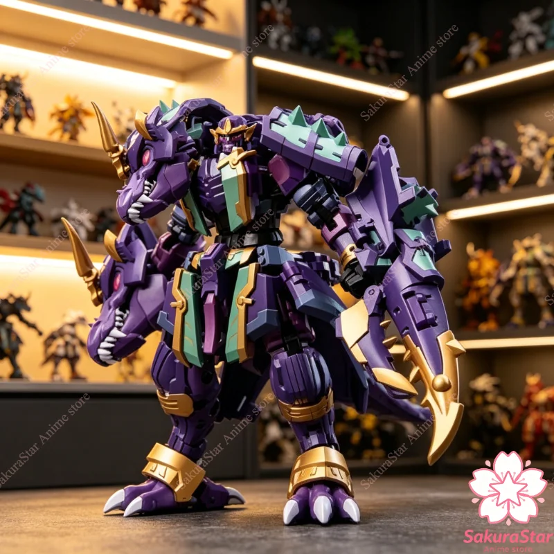 

【In Stock】Iron Factory IF EX-77 Iron Samurai Series Ji Wang Transforming Robot Collectible Action Figure