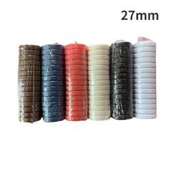 15Pcs/set Foreign Trade Hot-selling Chess Game Backgammon Piece 27mm Blank Glossy Chip Coin/light Wafer