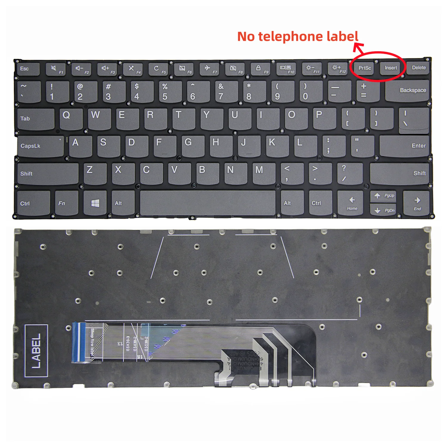 New Original For Lenovo Ideapad flex 6 14ikb AIR14IKB AIR13IWL Air15IKBR Air14IWL E4-IML K3-IWL E4-IIL K4E-IML K3-IML Keyboard