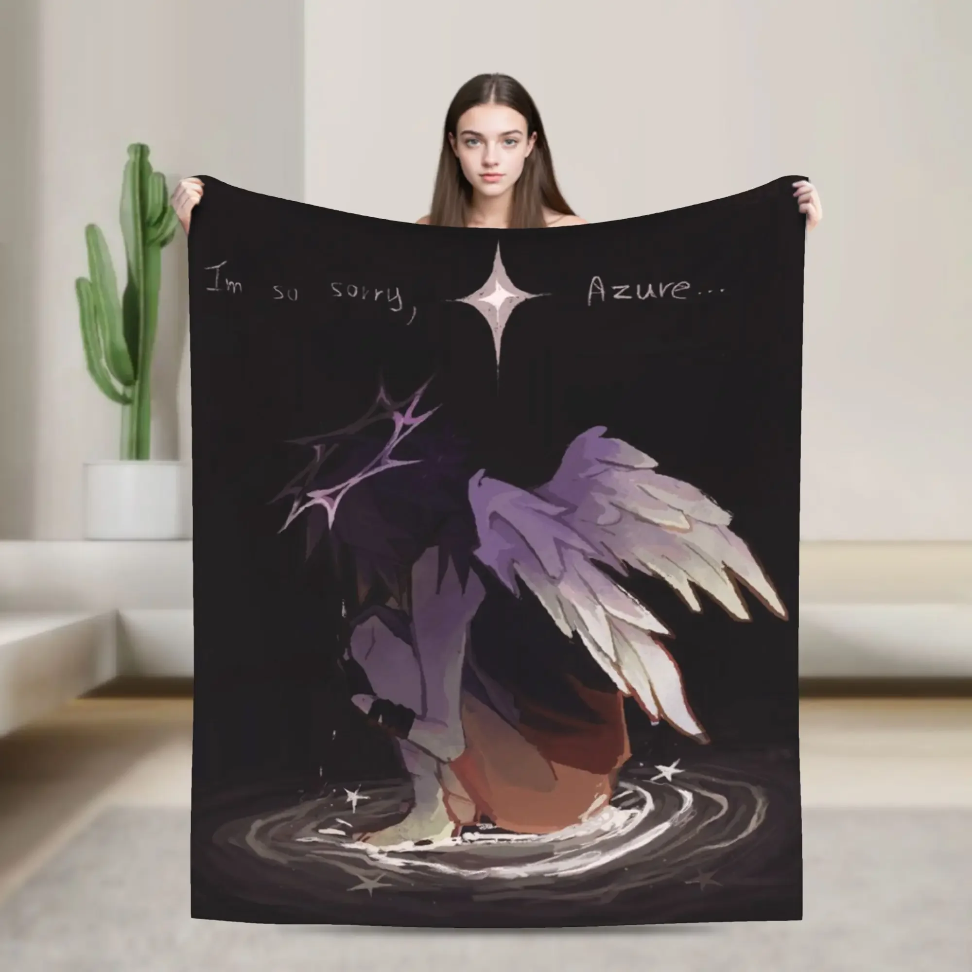 

Cozy Soft Throw Blankets for Couch Chair with Decorative Patterns Flannel Bedspread for Kids and Home