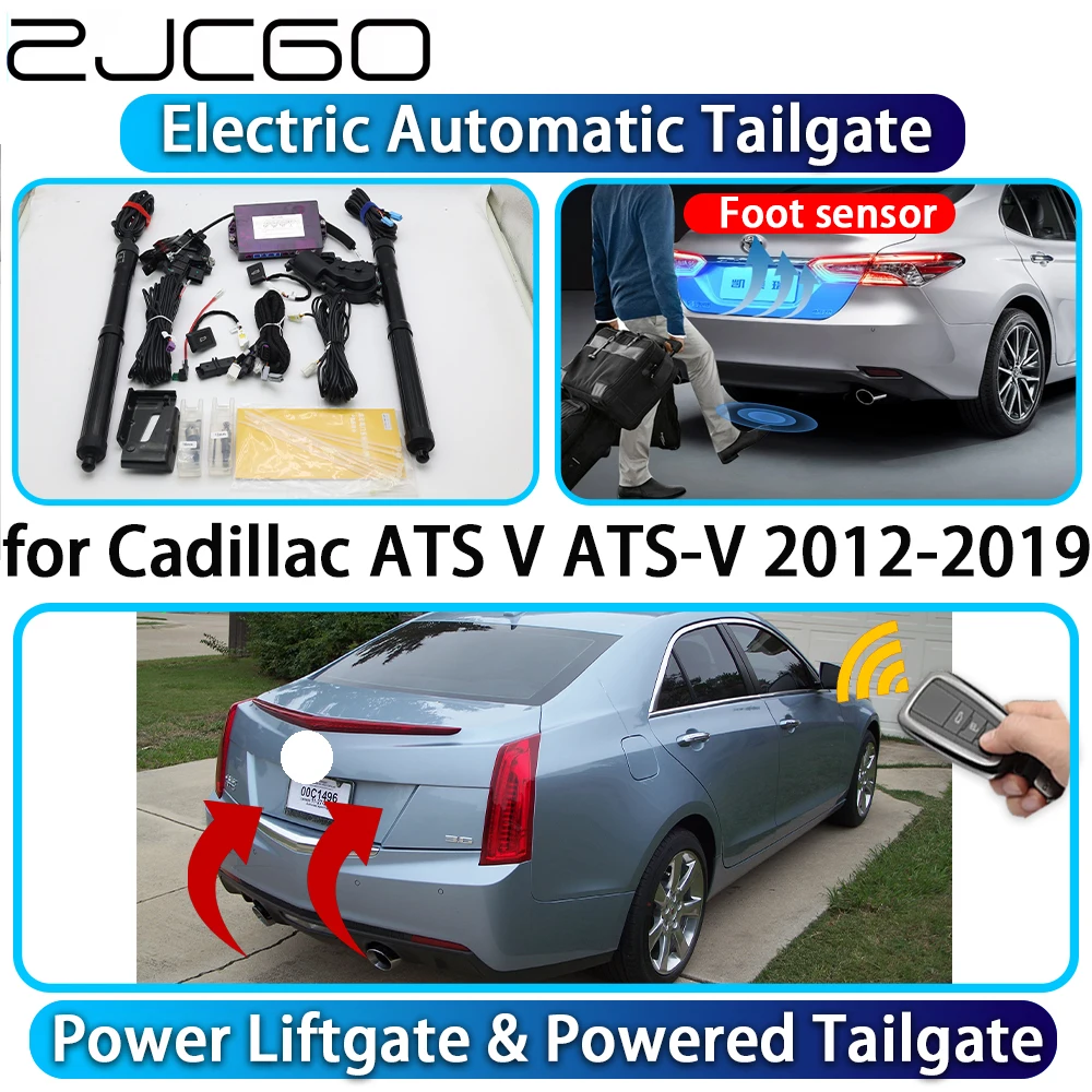 

ZJCGO for Cadillac ATS V ATS-V 2012-2019 OEM Automatic Power Liftgate Powered Tailgate Intelligent System Trunk Lift Control Kit