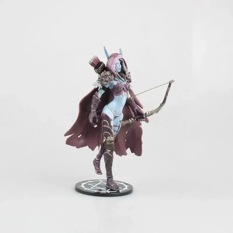 [VIP] 15cm Game WOW Character Windrunner Sylvanas Action figure Model Toys Tribal Queen PVC statue Collectible Model kids gift