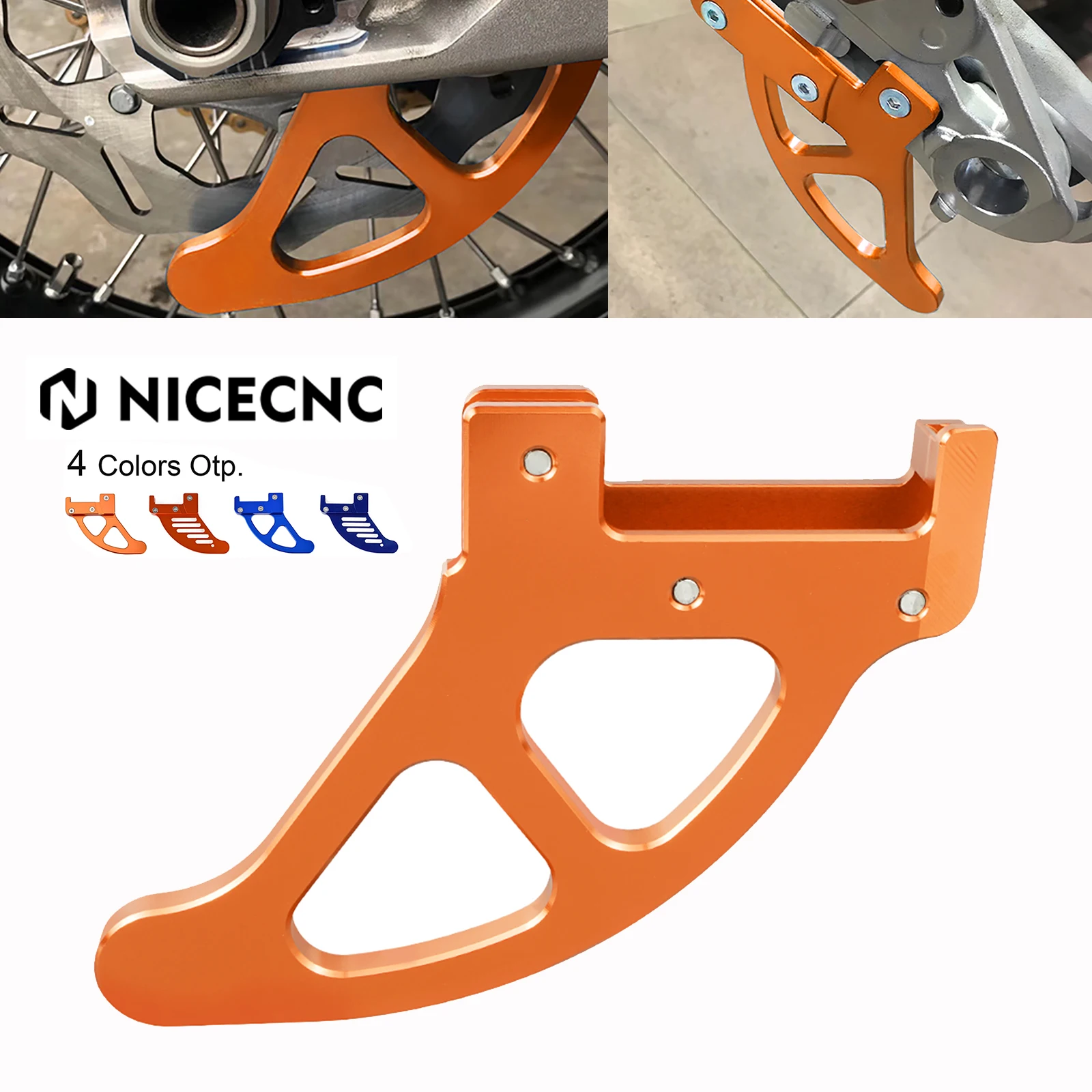 For KTM EXC 300 EXC EXCF SX SXF XC XCW 125 150 250 350 450 525 530 For Husqvarna TE 300 FE350 Motorcycle Rear Brake Disc Guard