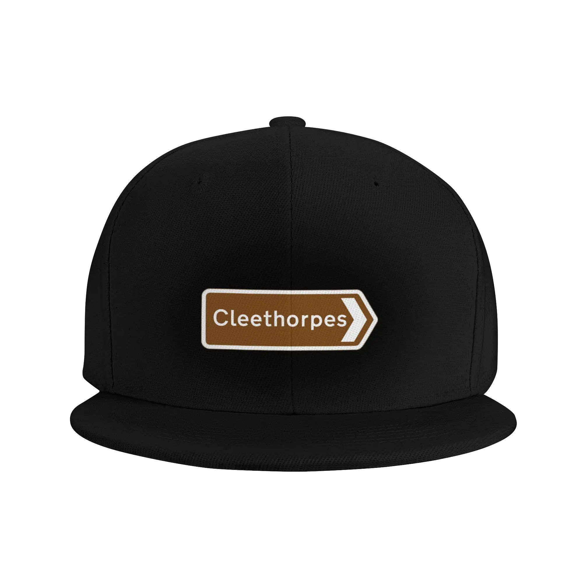 Fashion Cleethorpes UK Tourist Direction Sign Flat Brim Sun Hat  Baseball cap Sun Visor Ladies