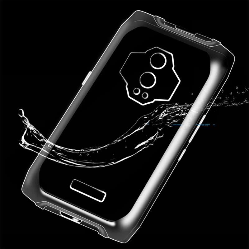 Anti-knock Transparent Phone Case For Blackview BV9300 Case Silicone Soft TPU Cover For Capa Blackview BV9300 BV 9300 6.7\