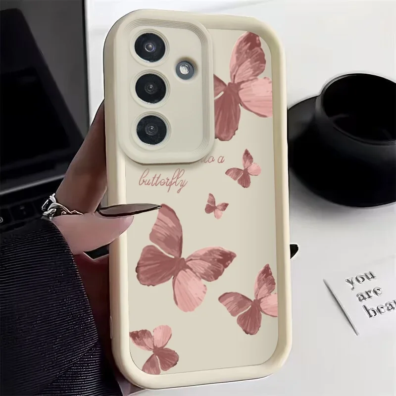 For Samsung Galaxy A32 A52 A53 A54 A55 Cell phone case Galaxy S21 S22 S23 S24PLUS PRO S21 22 23 24ULTRA Silicone Protector Case