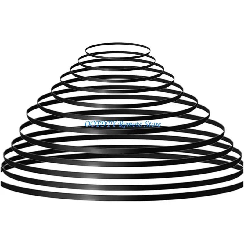 DXAB 11PCS Turntable Drive Belts Replacement For Record Players Rubber Straps