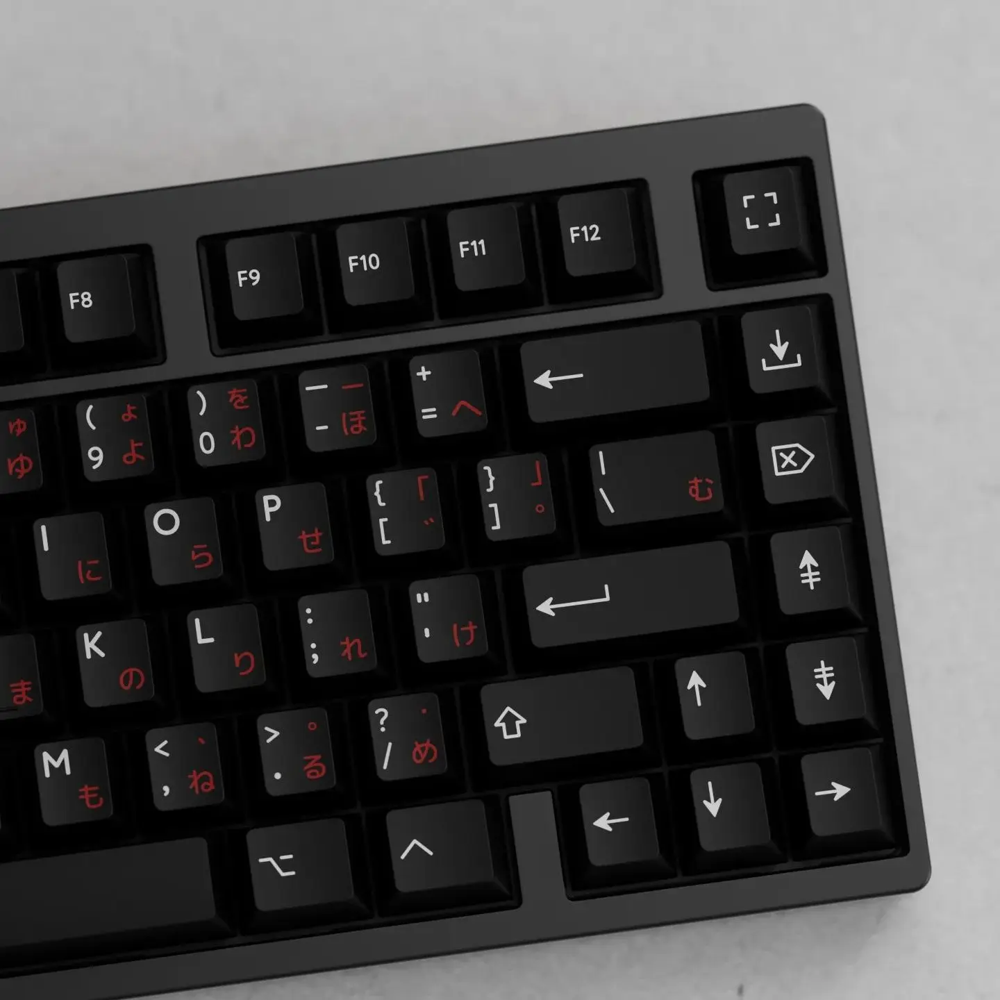 Base kit] PBTfans Crosshair PBT Material Tripleshot Cherry Profile