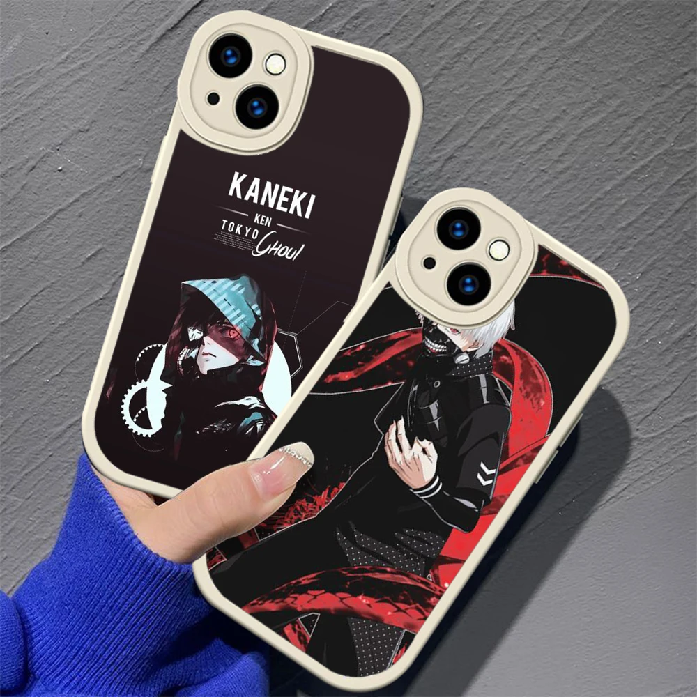 228POL Tokyo ghoul Anime Soft Silicone Case for iPhone 15 Plus 14 13 12 11 X XS XR Pro Max Mini 8 7 Plus