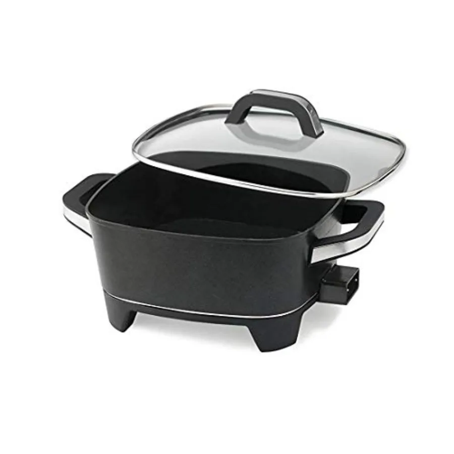

ES-12 Extra Deep Electric Skillet Black 12 inch 1500 watts