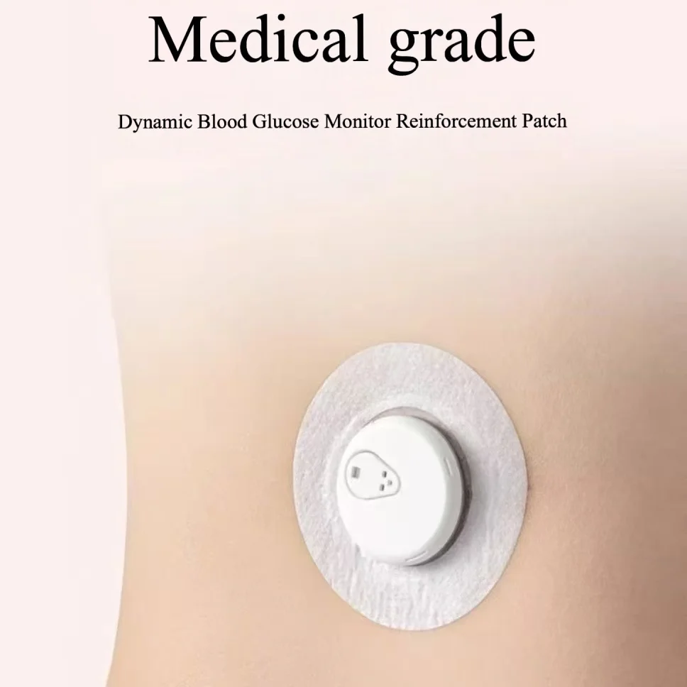 Weitai 2nd Gen Reinforcement Patch, CGM Sensor Fixing Adhesive Patch for Dynamic Glucose Monitor