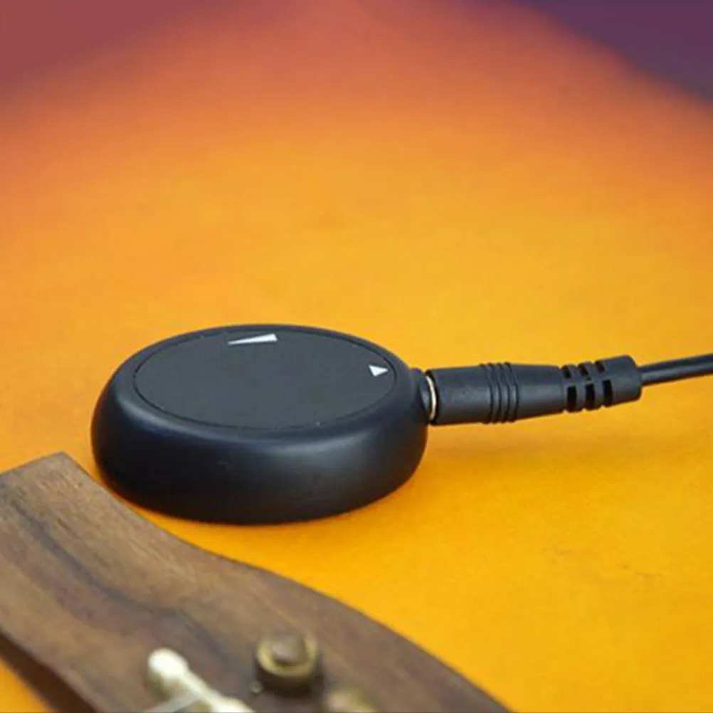 1Pcs Acoustic Guitar Pickup Mp50 Multi-Function Piezo Transducer for Violin Ukulele Banjo Guqin Sound Control Anti-Feedback