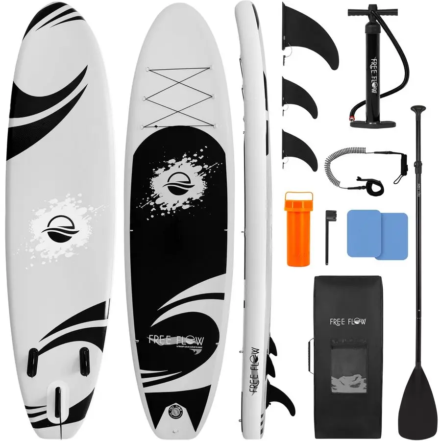 

UltraLight Inflatable Stand Up Paddle Board with Premium SUP Accessories Extra Wide Stable Design with NonSlip EVA Deck Pad for