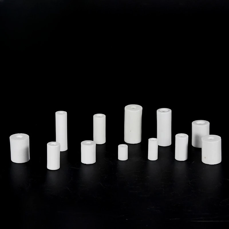 Ceramic Column Insulating Spacer Internal Thread Nut for Electric Heating Equipment Purifier Isolation Standoff