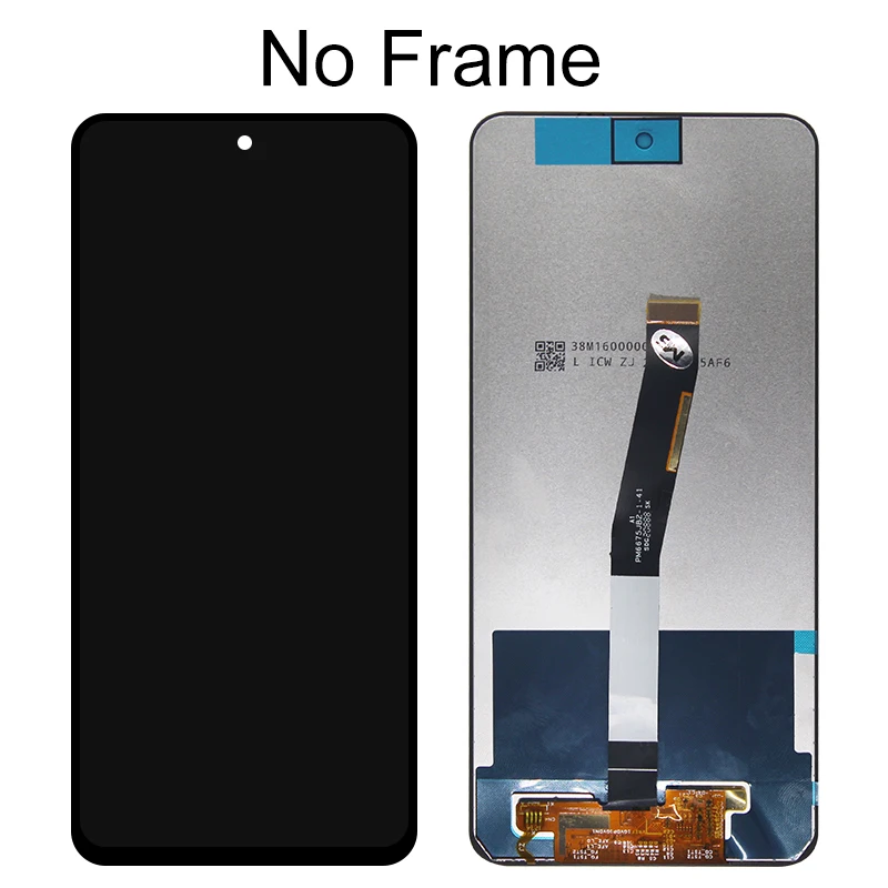 Montagem Do Display LCD Touch Digitizer Para Xiaomi Redmi Note 9 Pro, Peças De Reposição, M2003J6A1G