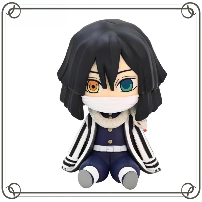 

Iguro Obanai Furyu Kamado Nezuko Demon Slayer: Kimetsu No Yaiba Q-version Sitting Posture Action Figure ORIGINAL Ornament