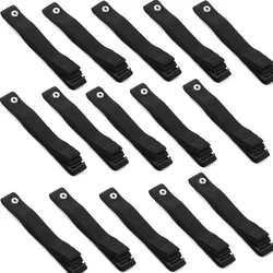 FITCENT 15Pcs Heart Rate Monitor Replacement Chest Strap Soft Adjustable Band Compatible with Wahoo Tickr Polar H7 H9 H10 Coospo