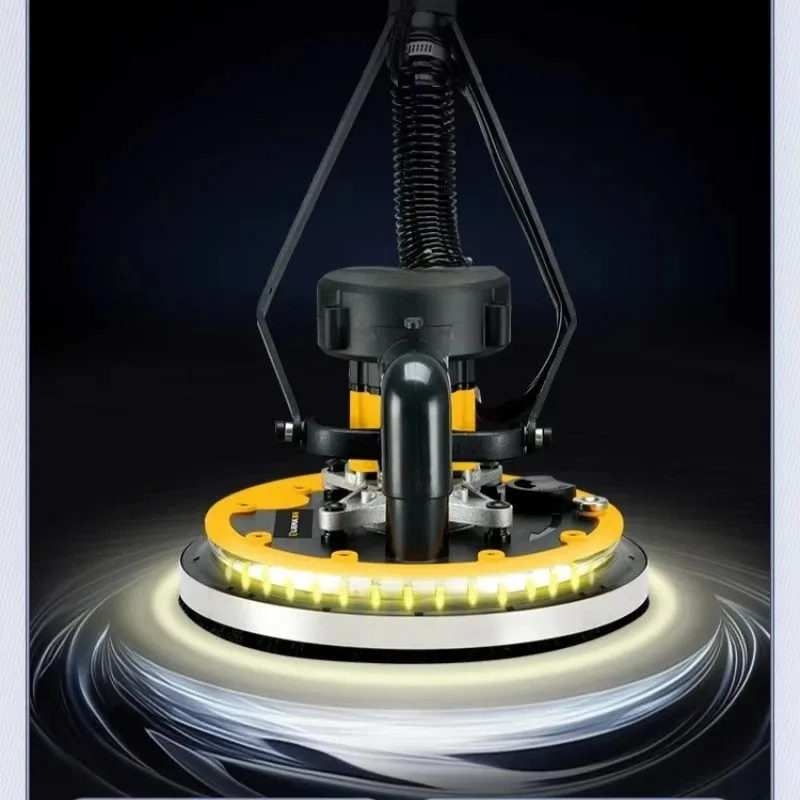 【Mais vendido】 Lixadeira de drywall automática Máquina de moer parede Máquina de polimento de girafa com alça longa de velocidade variável