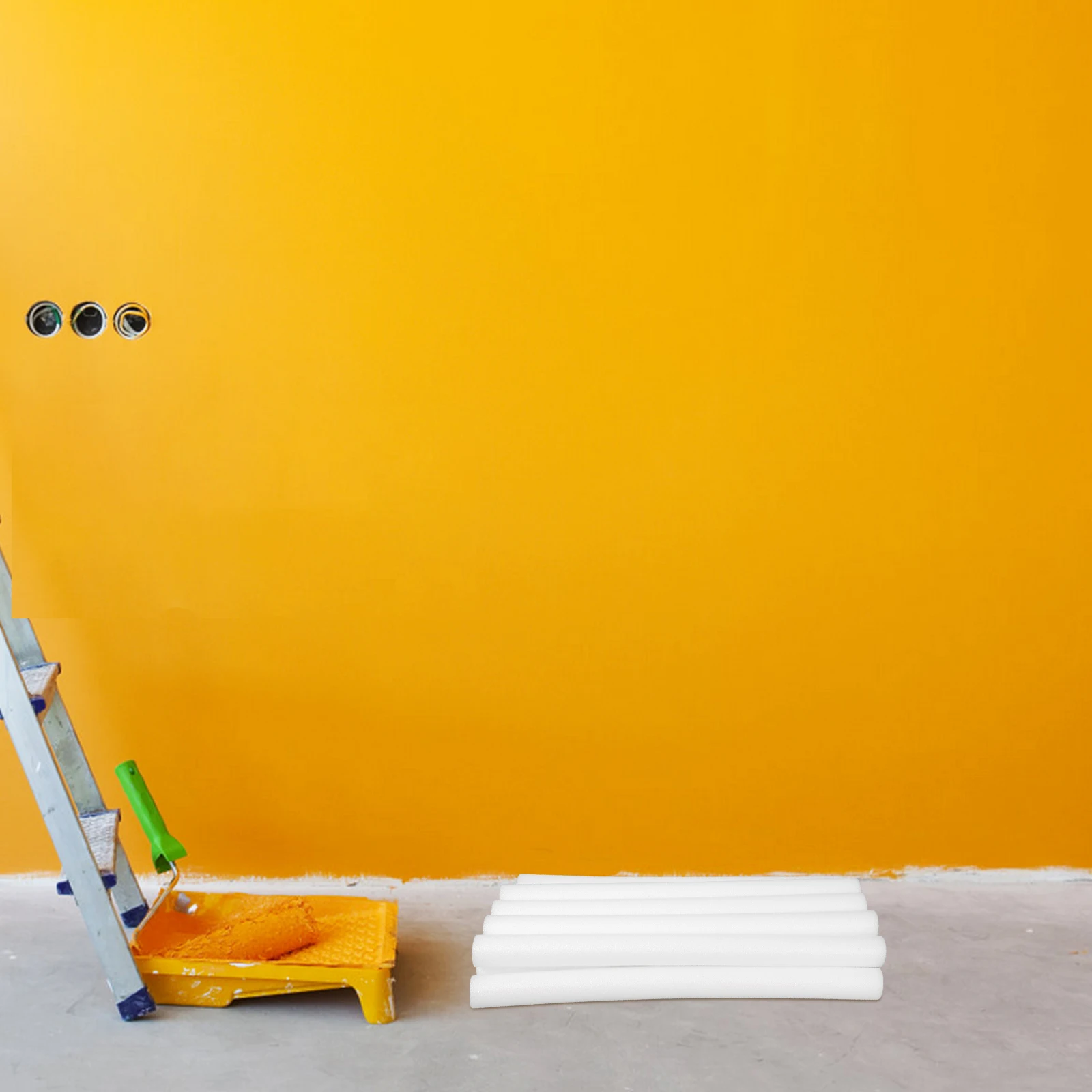 

10 Pcs Pearl Cotton Tube 4cm Diameter 51cm Length Solid Foam Rods Packing Liners Goods Protection Delivery Inserts