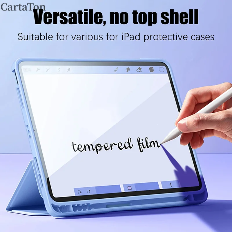 9H Tempered Glass for iPad 10th generation Air 5 4 10.9 Pro 11 2022 Screen Protector for iPad 10.2 9th 8th 7th Mini 6 5 Air 9.7