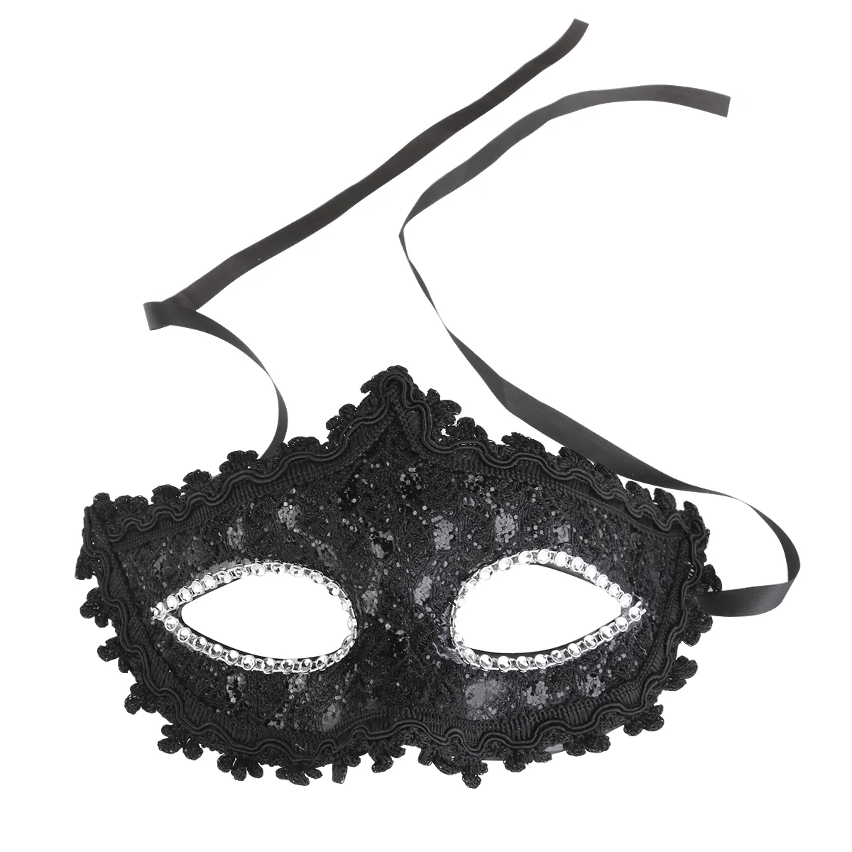 

Make up Man Halloween Mask Costume Accessories Masquerade Ball Masks Venetian Black