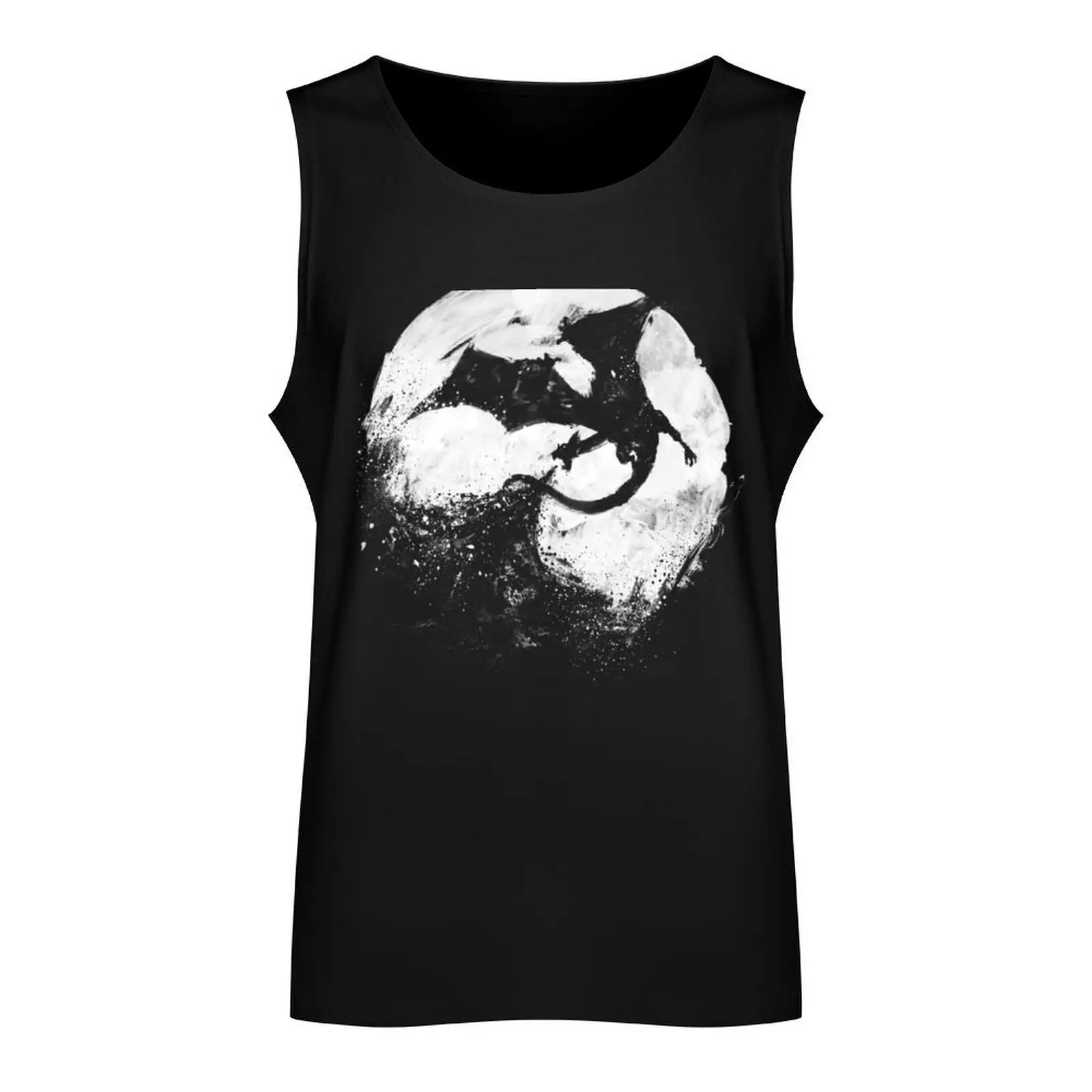 Midnight Desolation Tank Top singlets for men T-shirts men