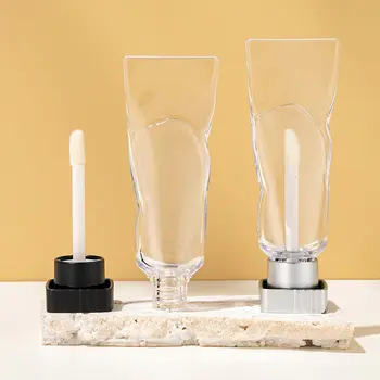 DIY prázdná tuba na rty, zubní pasta, lesk na rty, tuba, znovu naplnitelná lahvička s tekutinou, lahvička s leskem na rty, korektorem 6 nejlepší prodej prázdné tuby zubní pasty - №1