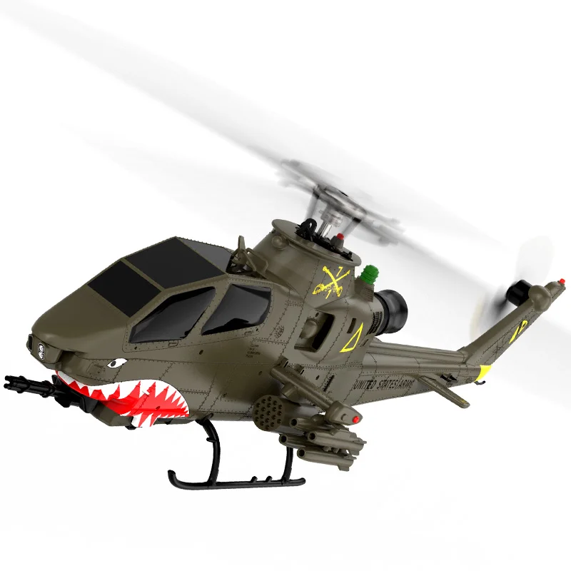 Yuxiang F112S AH-1 COBRA 1:32  RC Helicopter No Ailerons 6G Brushless Motor with GPS Optical Flow Positioning Rc Airlane Toy