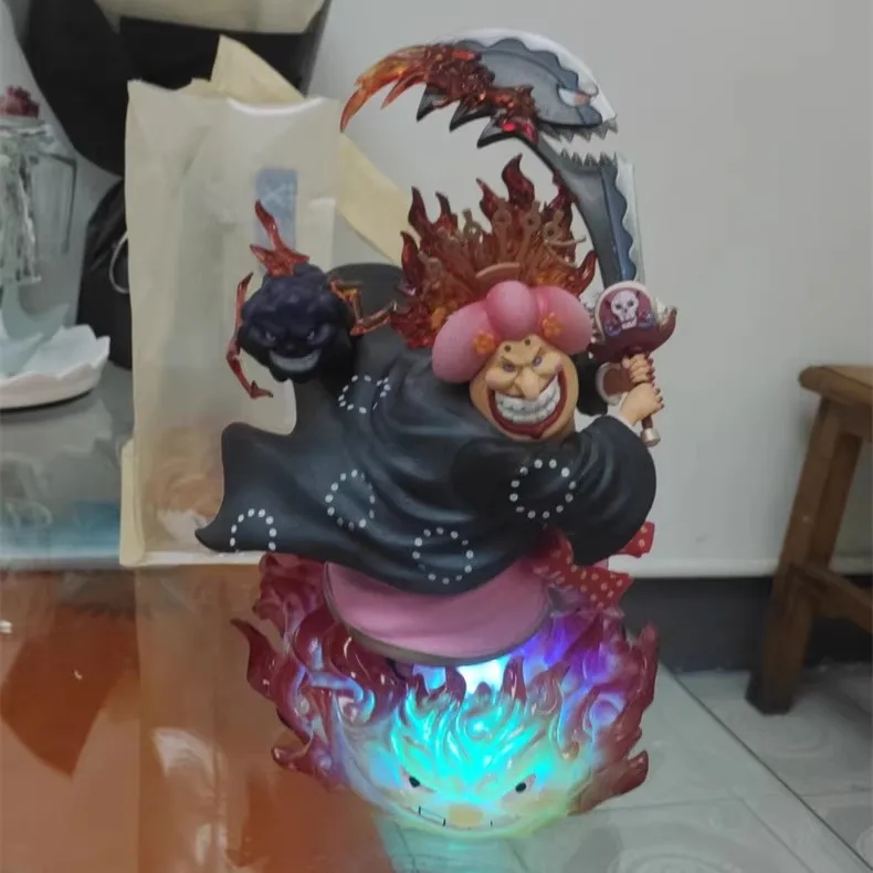 One Piece Anime Figure Gk Lx Charlotte Linlin Big Mom Pvc Luminescable Action Figurine Ornament Model Decoration Statue Toys