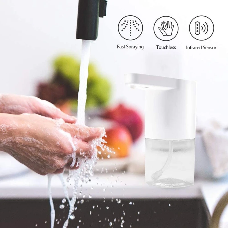 Automatic Touchless Soap Dispenser Battery Operated Electric Infrared Motion Sensor Touchless Soap Dispenser