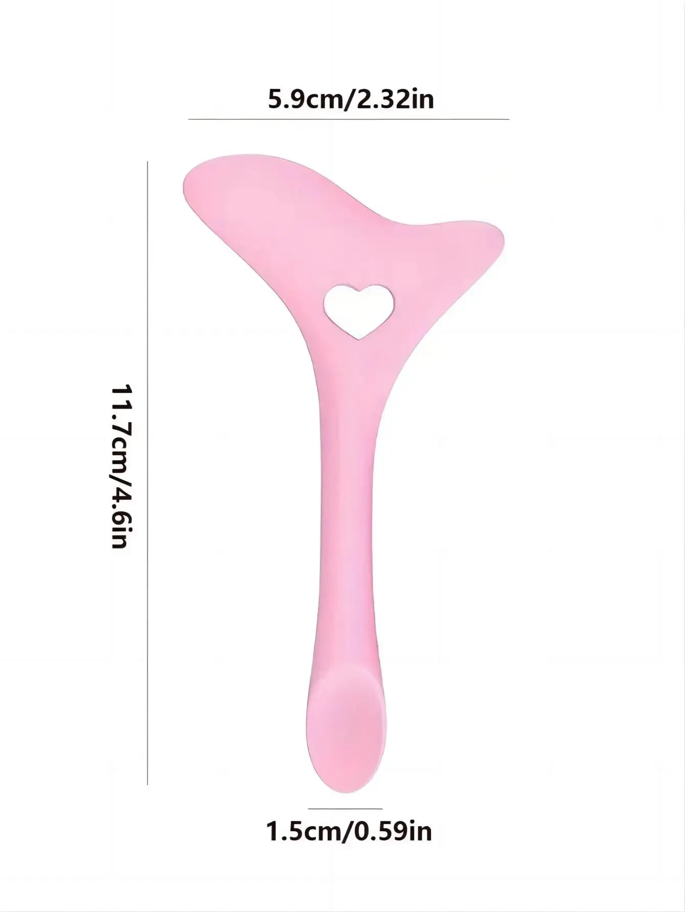 Multi-functional Eyeliner Stencil Wing Tips Silicone Eyeliner Aid Marscara Drawing Lipstick Wearing Aid Reusable Makeup Tools view 6