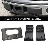 Cubierta de parachoques delantero de coche, soporte de placa de matrícula para Ford F-150 2009-2014, accesorios exteriores, cubierta protectora de parachoques delantero
