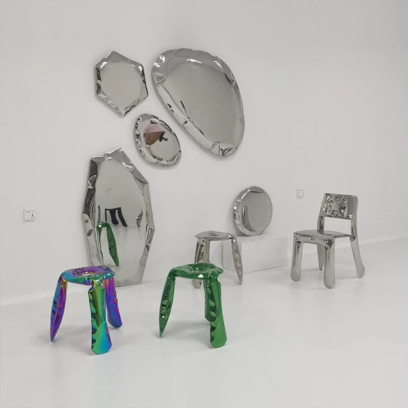 

Зеркало из нержавеющей стали, интернет-украшение знаменитостей, украшение стены