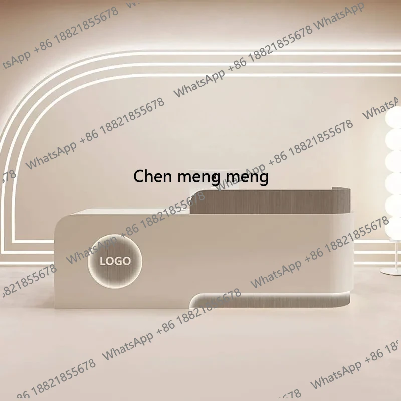 

Modern Shop Beauty Bar Luxury Executive Reception Desks Company Bureau Lounge Furniture Design Hotel Reception Desks Display