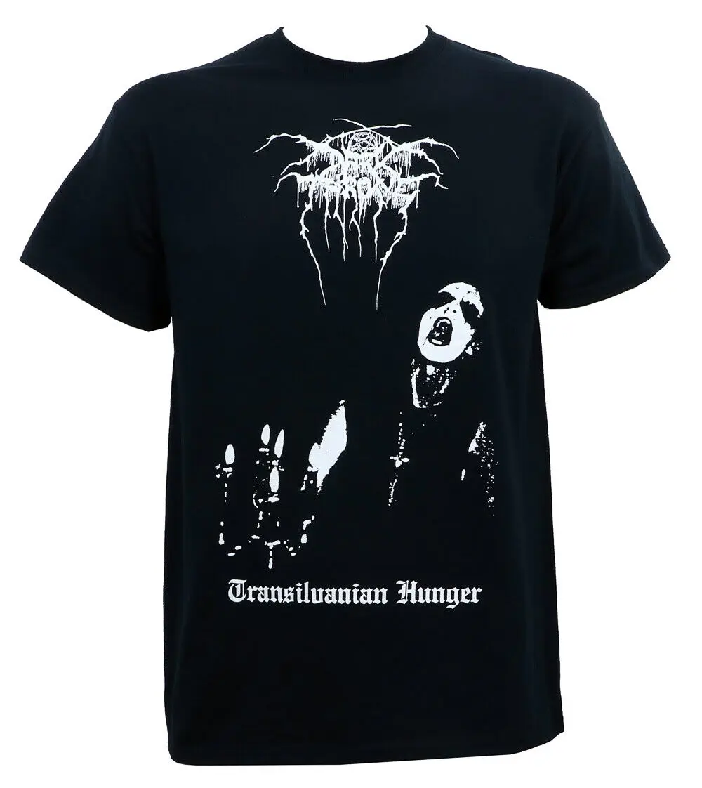 Authentic DARKTHRONE Transilvanian Hunger Album Cover T-Shirt S M L XL 2XL NEW