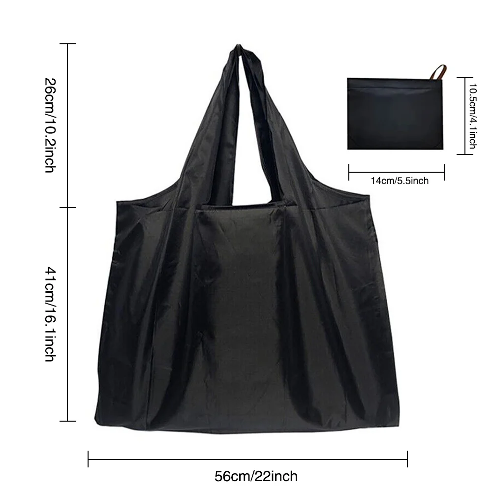 Shopping Bag Shoulder Bag Large Tote Foldable Reusable Handbags Tote Pouch Convenient Large-capacity for Travel Washable Fashion