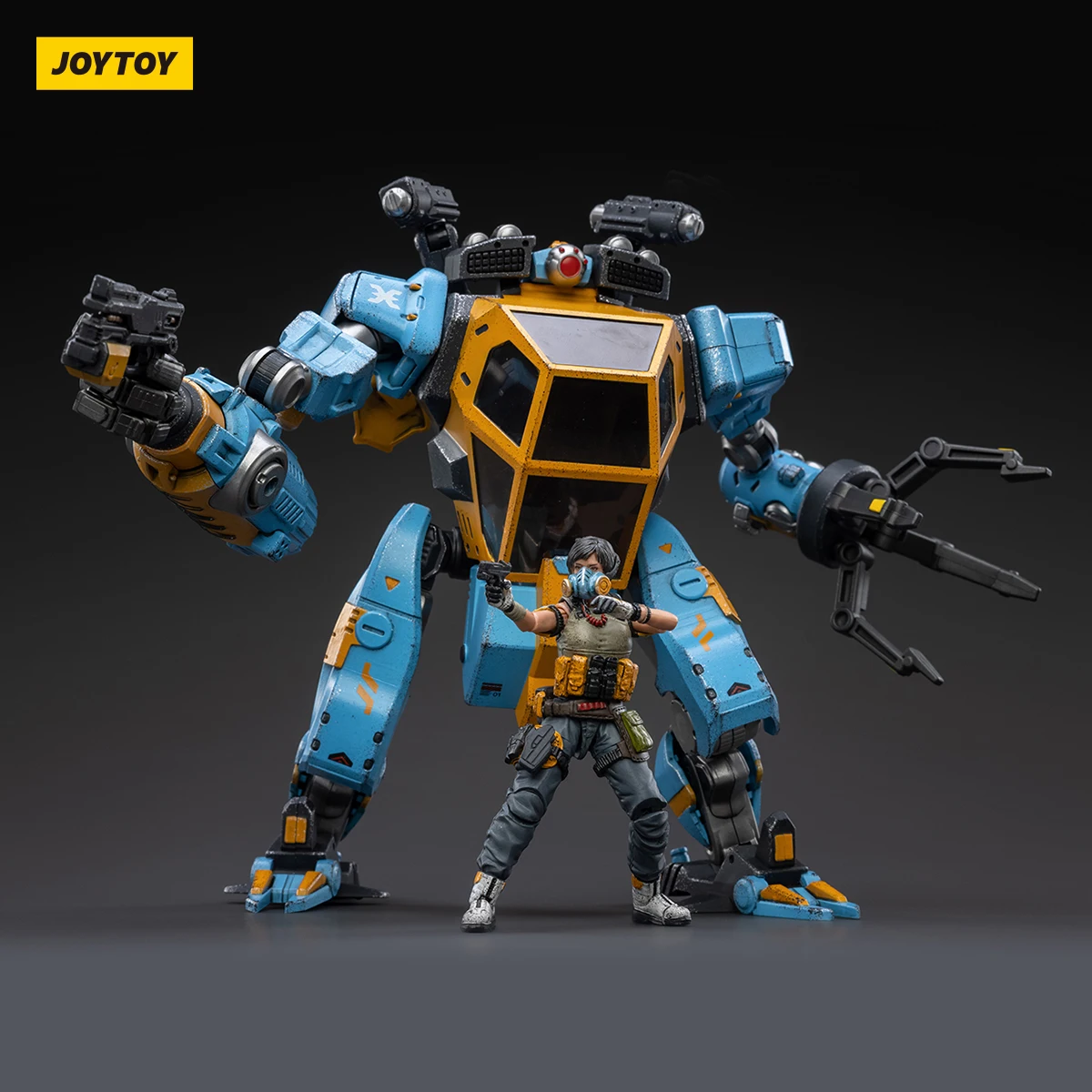 

Оригинальная фигурка JOYTOY JT3082 North 04, вооруженная атака Mecha Mech, игрушки с солдатской коробкой, В НАЛИЧИИ