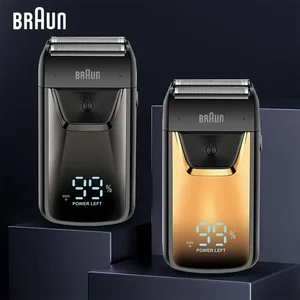 Machine à raser électrique Fang BRAUN 5120s originale, rasoir sans fil à feuille d’aluminium, machine à raser chauve, machine à découper les cheveux, rasoir pour hommes 12 meilleurs rasoirs en aluminium pour hommes - No 10