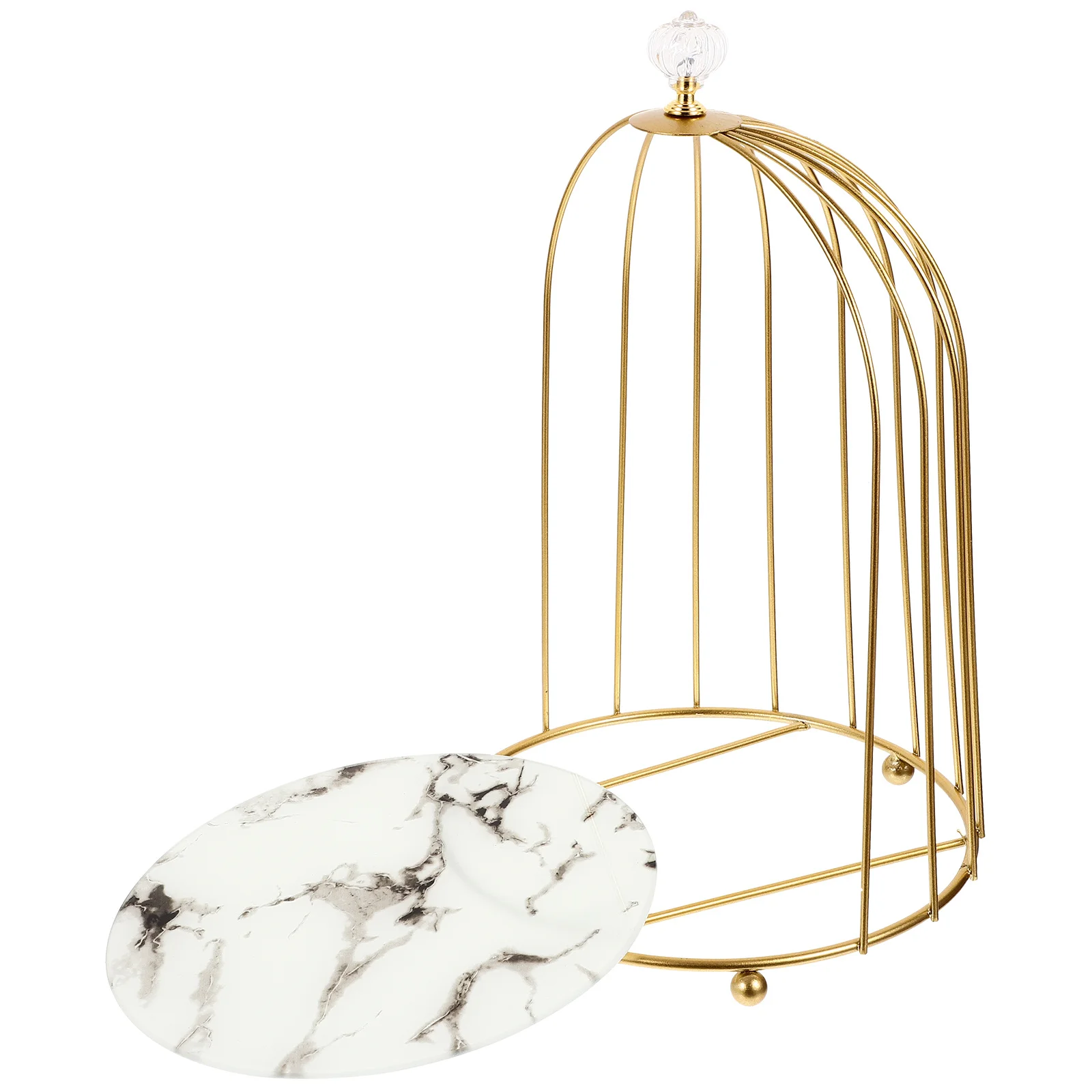 

Cage Cosmetics Storage Stand Multi-Functional Makeup Display Rack for Skincare Lipstick Perfume Dessert Organizer