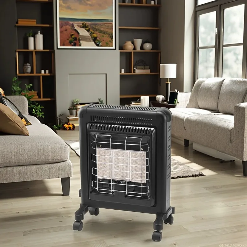 Portable Indoor Natural Gas Heater for LPG for Household & Outdoor Use for Gas & Electric Living Room