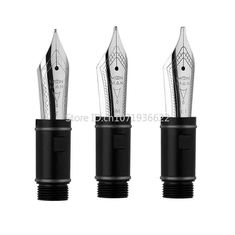 2PCS/3PCS MAJOHN NO.6 Fountain Pen Nib EF/F/M/Stub Size Original Spare Nib Set for Majohn P136/P138/P139/V60 Writing Accessories