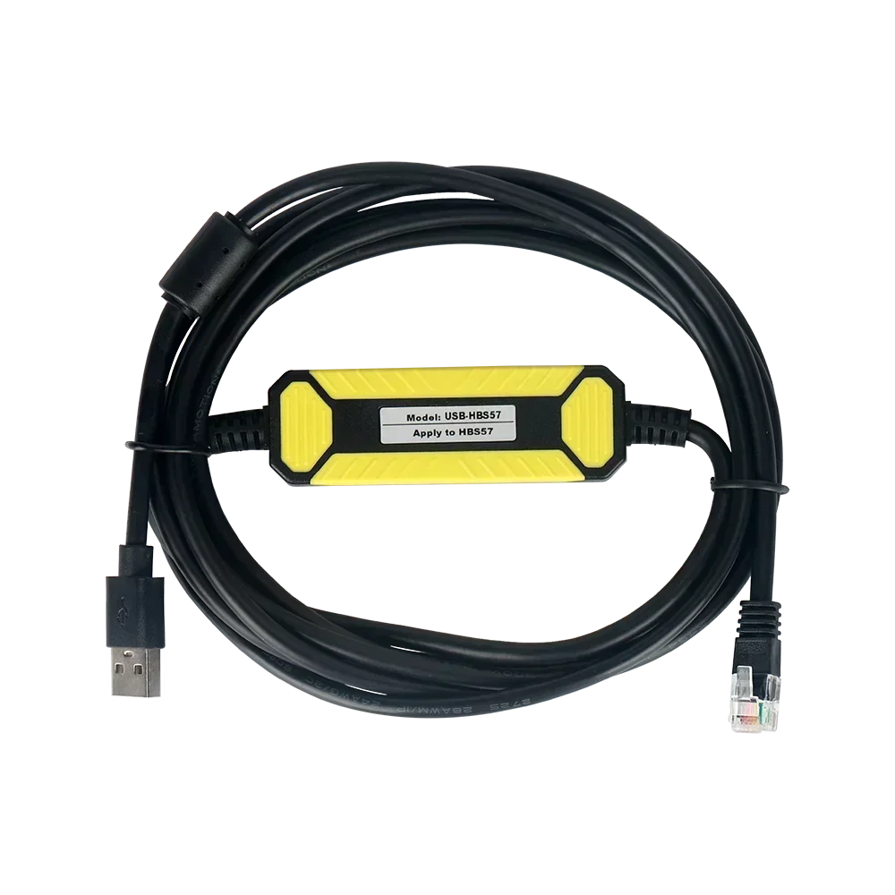 

USB-HBS57 Подходит для сервопривода серии Ressel HBS57 Компьютер USB-порт Коммуникация Отладка Линия загрузки данных