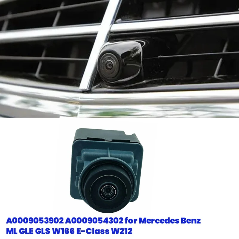 New Front Grille Camera 360° Surround View Camera A0009053902 For Mercedes Benz ML GLE GLS W166 E-Class W212 A0009054302