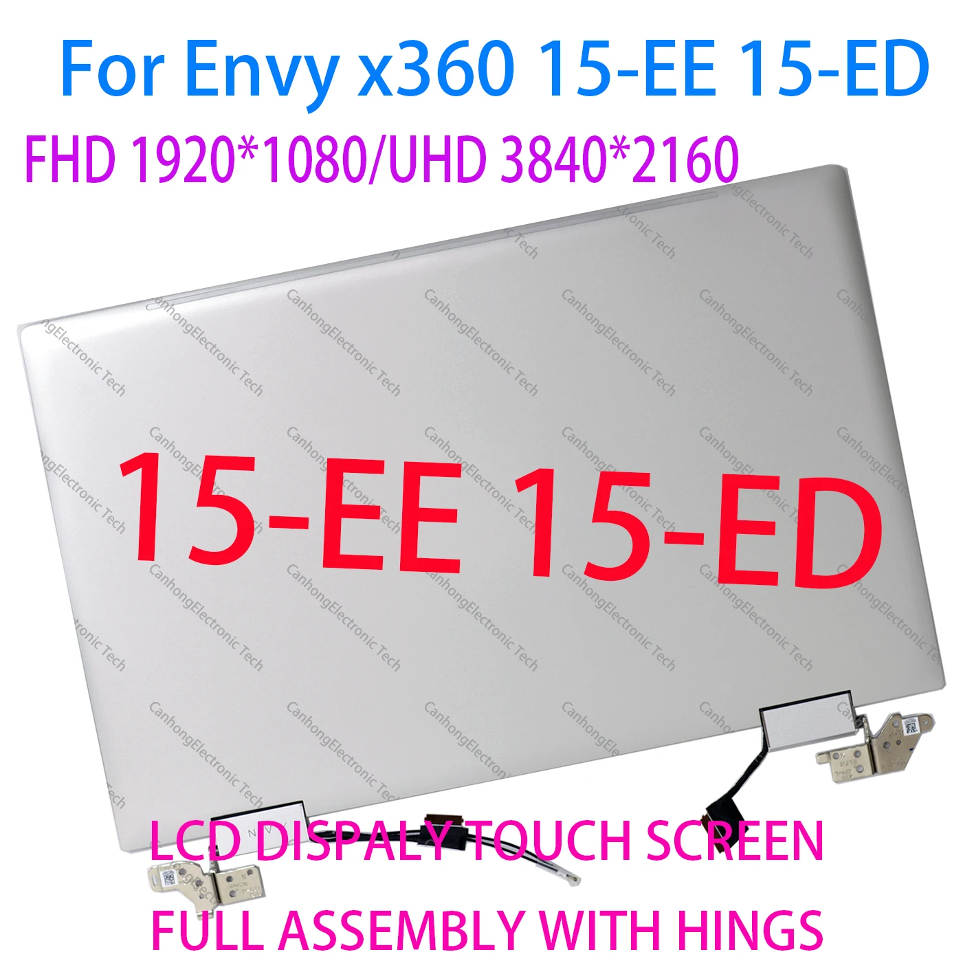 Lcd Display Touch Screen Substituição de Vidro Fhd Montagem para hp Envy X360 15-ee 15-ee0167ng 15-ee0457ng L93181001 156 Pol