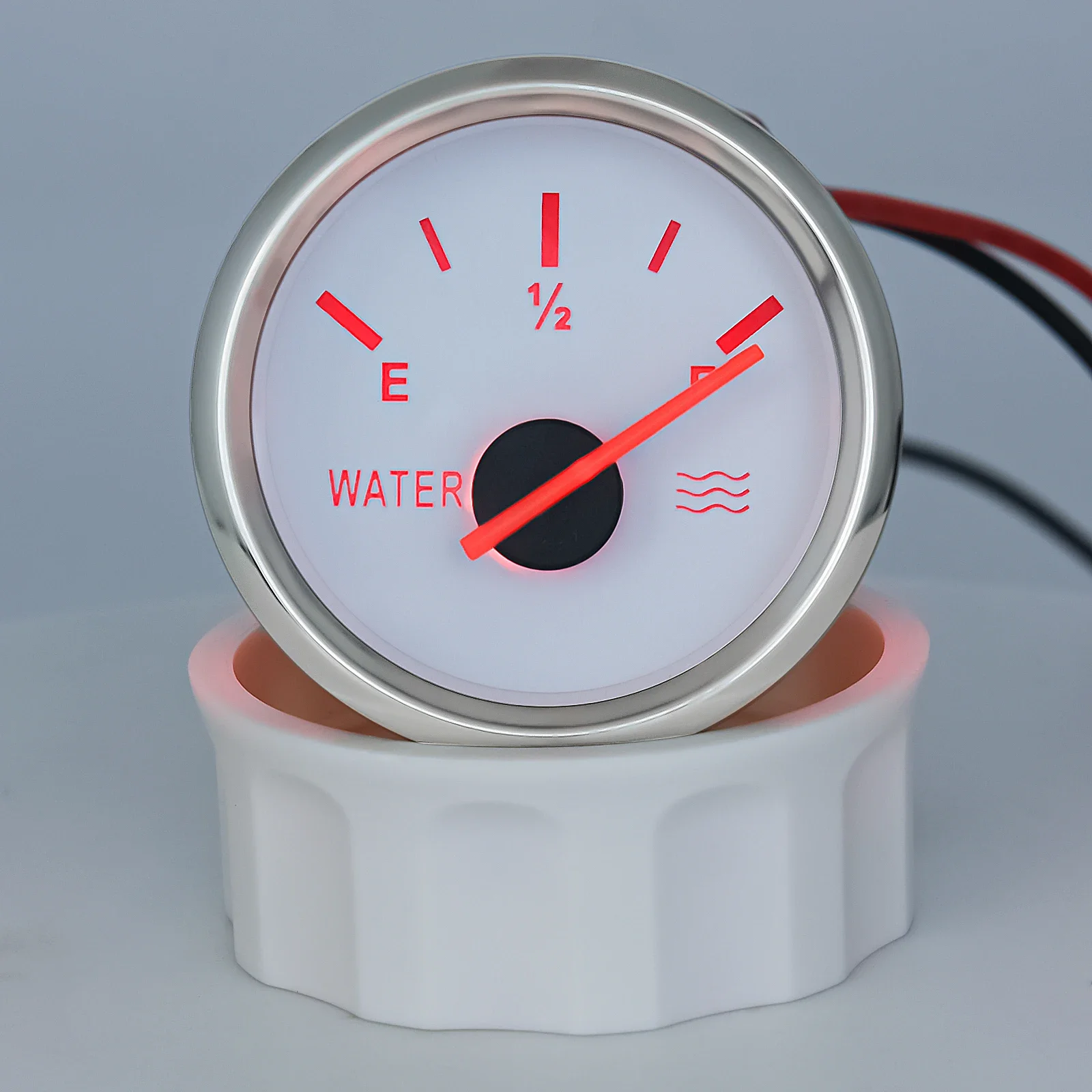 100-600mm Edelstahl Marine-Kraftstoffstandanzeige Sensor Auto Rote LED 0-190 Ohm Wassertank-Messgerät für Auto und Boot – Detail 19