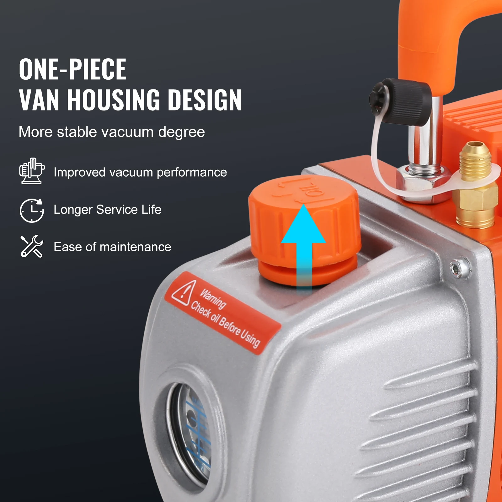 SucceBuy 3GAL/5GAL غرفة مفرغة ومجموعة مضخات 3.5CFM غطاء من الزجاج المقسى طقم غرفة تفريغ الهواء لتثبيت الإيبوكسي الخشبي #2