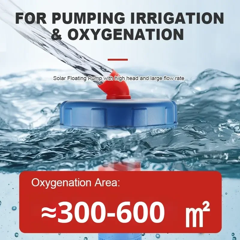 750W DC48V 370W DC24V Solar Powered DC Brushless Motor Aerator Pump for Aquaculture Portable Fish Pond Aerator Pump